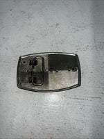 New Women’s Square Silver Turquoise Belt Buckle Mirror Middle F-12