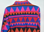 New Women’s H Bar C Multicolor Long Sleeve Pearl Snap Size 16 X 40 XL II-60
