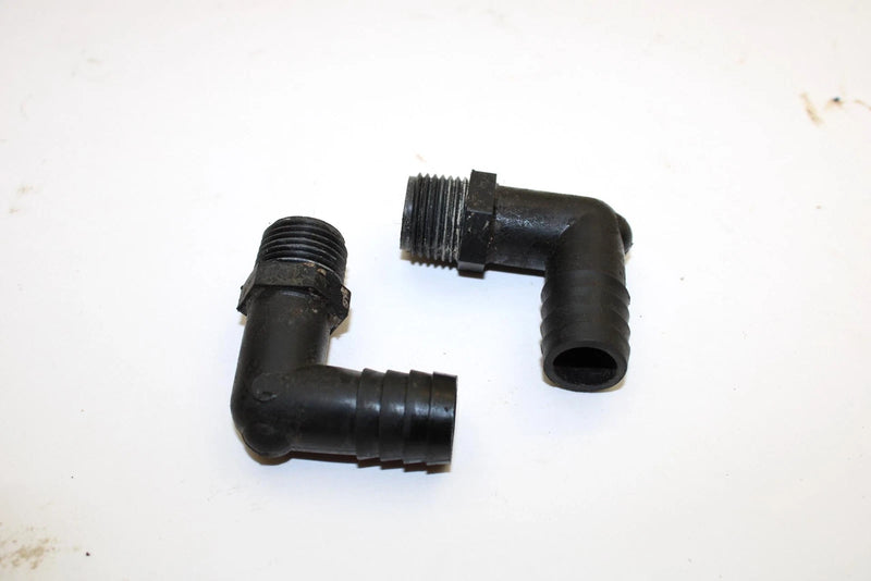 92 Polaris SL650 OEM Bilge Pump Hose Elbow Pair 5431409 JP1