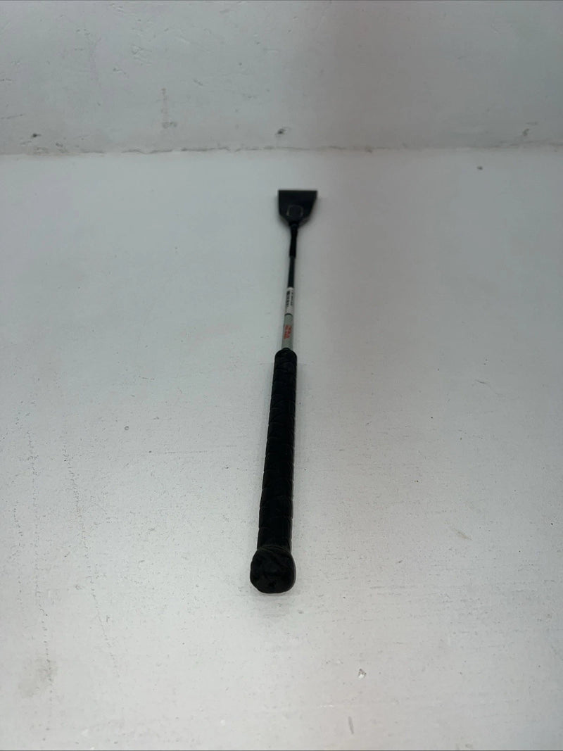 New Royal King Black 18” Smooth Hand Held Crop Whip #29-9606 3C-22