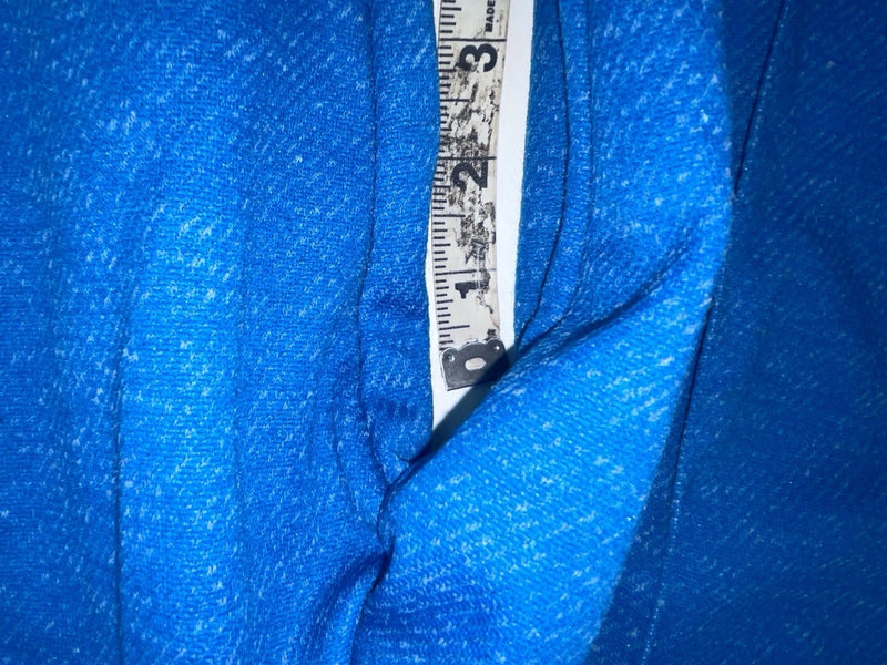 New Vintage Blue Panhandle Slim Polyester Pants #1238 SS-25