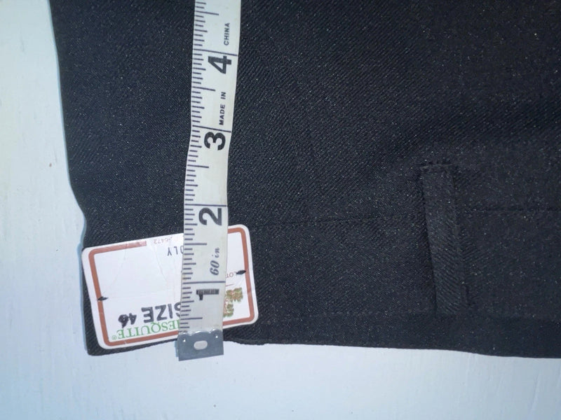 New Vintage Black Mesquite Polyester Pants #5511 XX-116