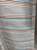 New Men’s Tem Tex Multicolor Stripe Long Sleeve Pearl Snap 16.5 X 34 Large R-18