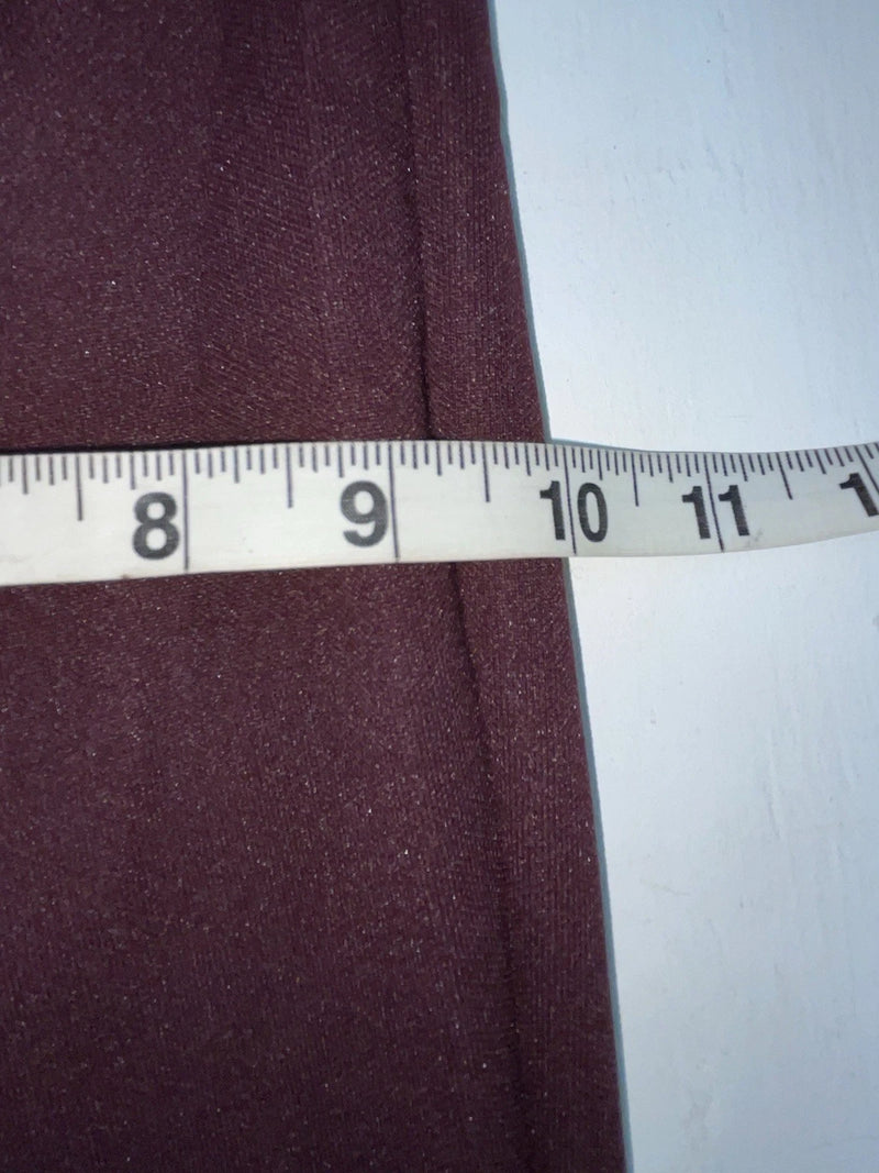 New Vintage Maroon Panhandle Slim Polyester Pants #84451 XX-35