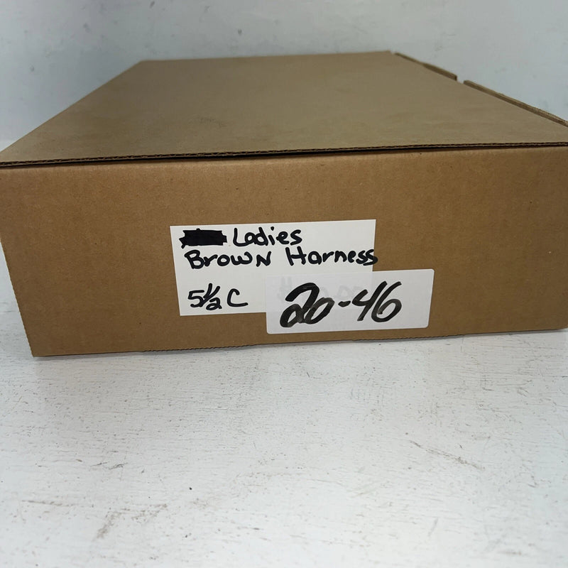 New Women’s Brown Harness Acme Cowboy Boots. 5.5 5 1/2 C. 20-46