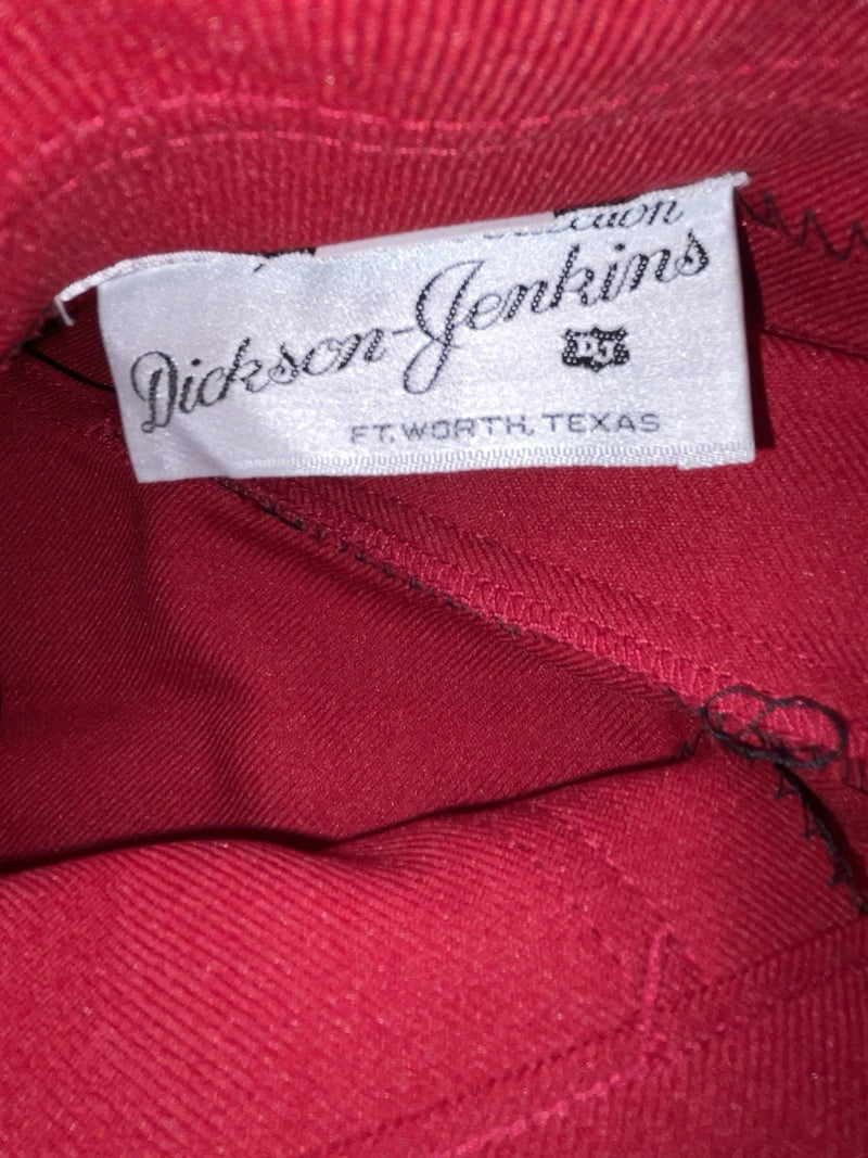 New Vintage Red Dickson Jenkins Polyester Pants #9928 3A-43