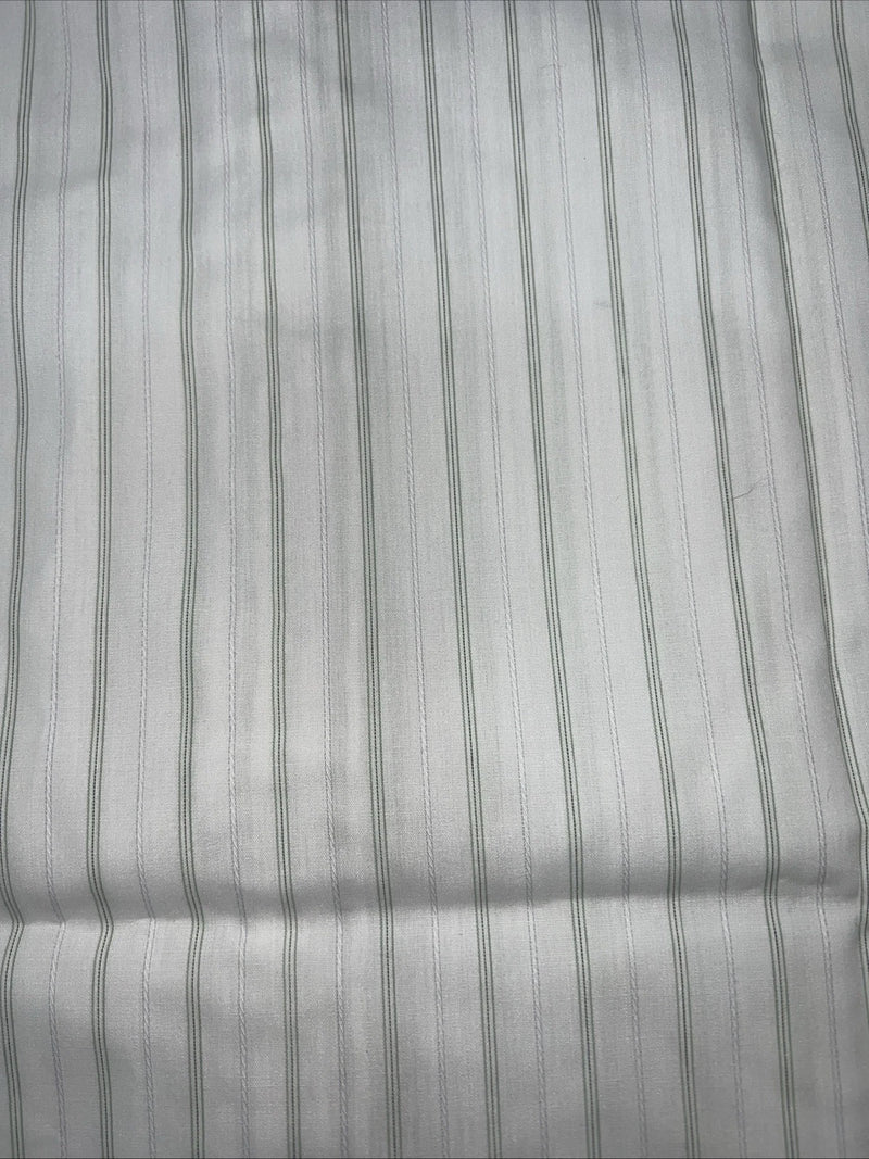 New Women’s Green Stripped On Course English Fitted Riding Shirt. Large G-20 