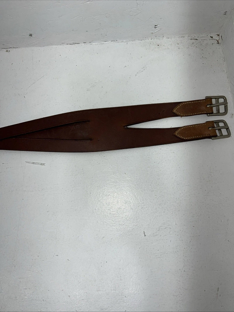 New Brown Leather Balding 50” Girth BB-29