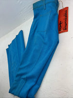 New Vintage Tem Tex Blue Polyester Pants #5450087 NN-149