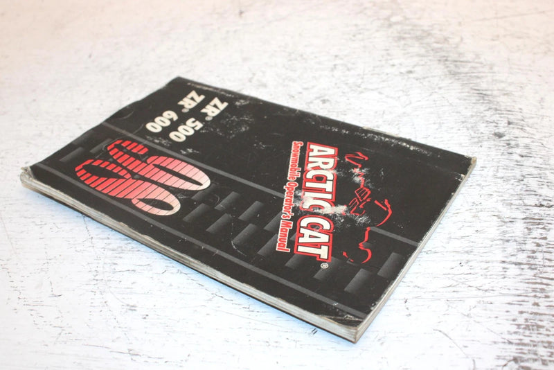 1999 Arctic Cat Zr 600 Oem Operatrors Manual SA19