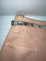 New Vintage Pink Checkered Dickson Jenkins Polyester Pants #501 SS-63