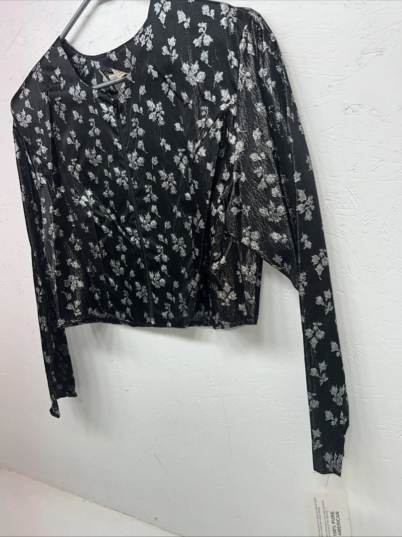 New Women’s Black 1849 Authentic Ranchwear Short Show Jacket XL WW-37