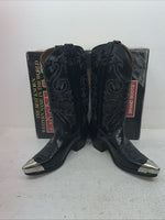 New Men’s Black Texas Brand Cowboy Boots. 6210 8.5 8 1/2 D. 3-120