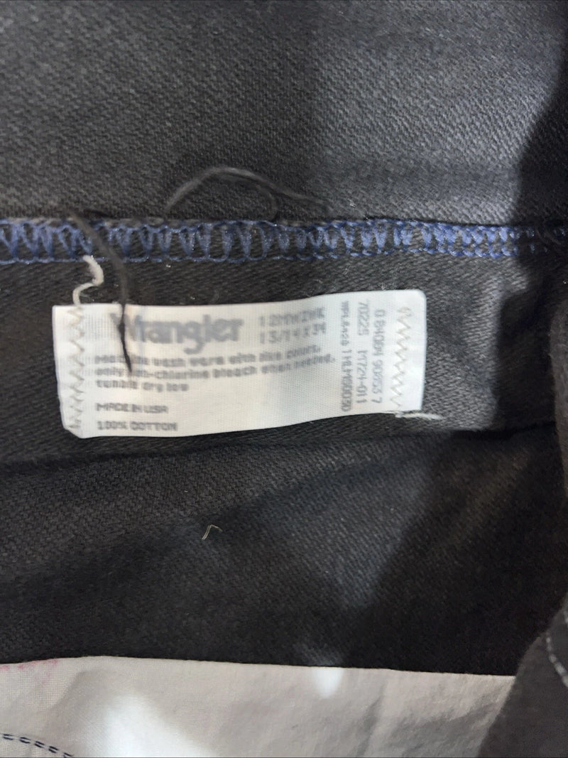 New Men’s Black Cowboy Cut Classic Fit Wrangler Jeans. 13/14x34 G-1