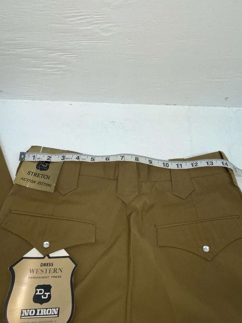 New Vintage Brown Dickson Jenkins Polyester Pants #2143 ZZ-91