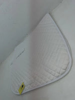 New International White English All Purpose Saddle Pad Full #158553 MM-600