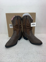 New Kids Brown Smoky Mountain Cowboy Boots. 1122 C 1.5 1 1/2. 23-122