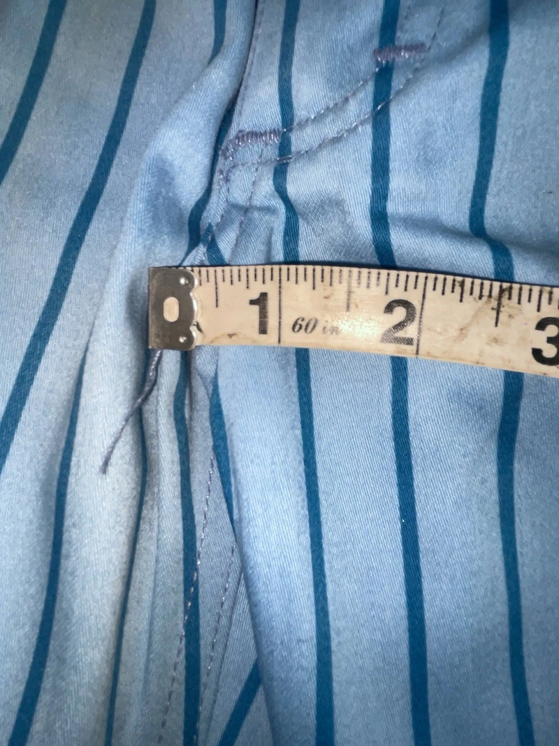 New Vintage Blue Striped Lee Polyester Pants #4605 VV-18