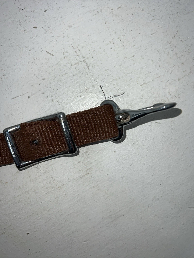 New Brown Nylon Martingale Training Forks W-35