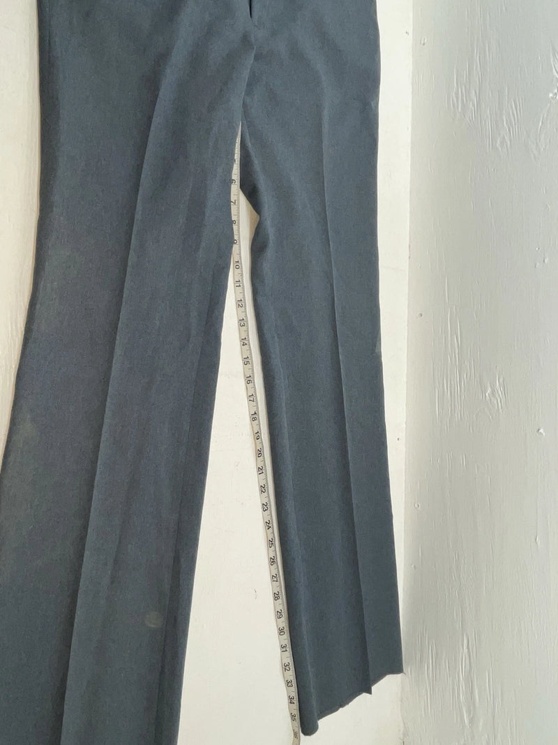 New Vintage Blue Circle S Polyester Pants #CP4768 NN-156