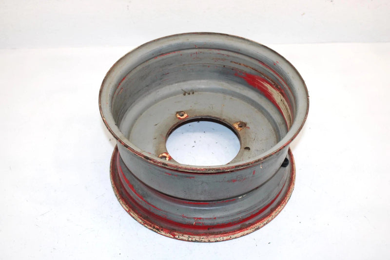 91 Polaris Trail Boss 350l 4x4 Oem Front Rim Red/Silver 1520159-117 AP15