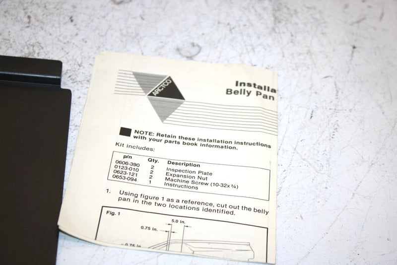 94 Arctic Cat Wildcat Efi Oem NOS Inspection Door Kit 0636-439 SAS7