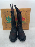 New Men’s Black Laredo Cowboy Boots. 62010 8.5 8 1/2 E W. 3-135