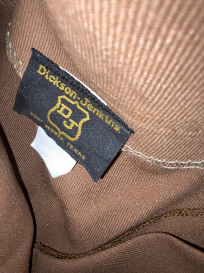 New Vintage Brown Dickson Jenkins Polyester Pants #5515 VV-102
