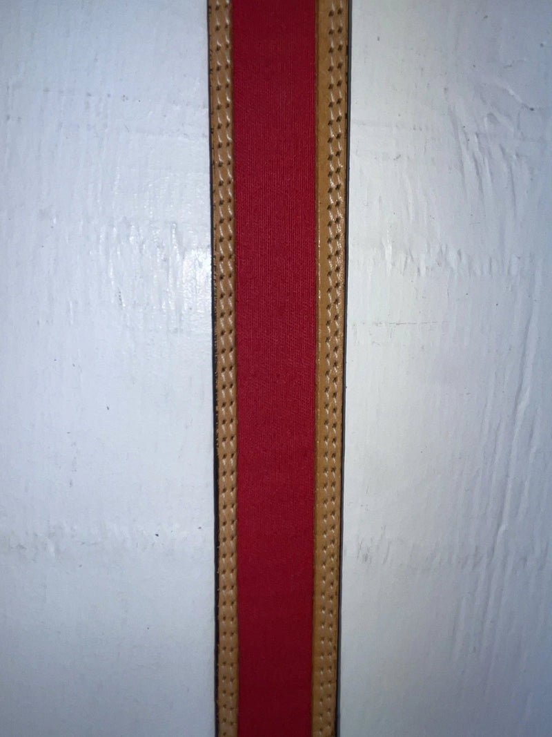 New Red Genuine Leather Wrangler 32” Belt #628004 Z-169