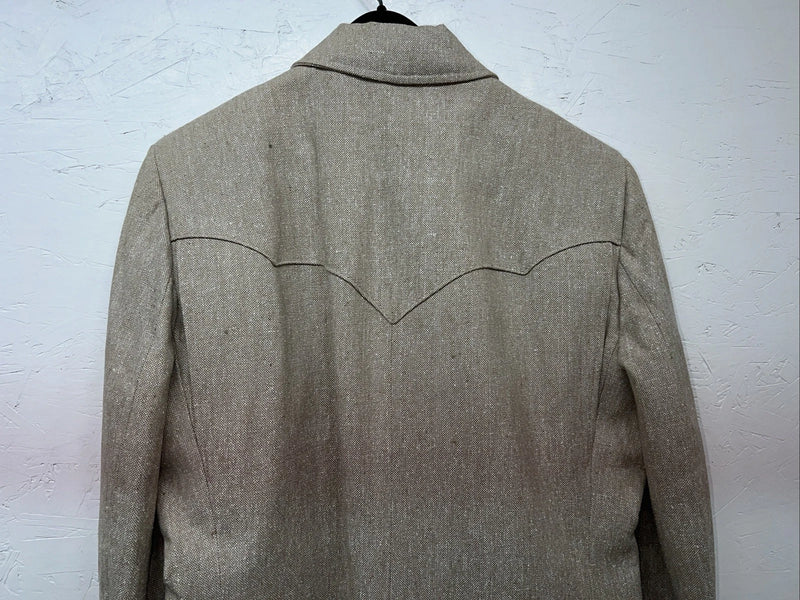 New Men’s Pioneer Wear Tan Suit Jacket 42 #12015 Y-600