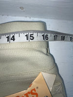 New Vintage Cream Lee Polyester Pants #2084612 ZZ-12