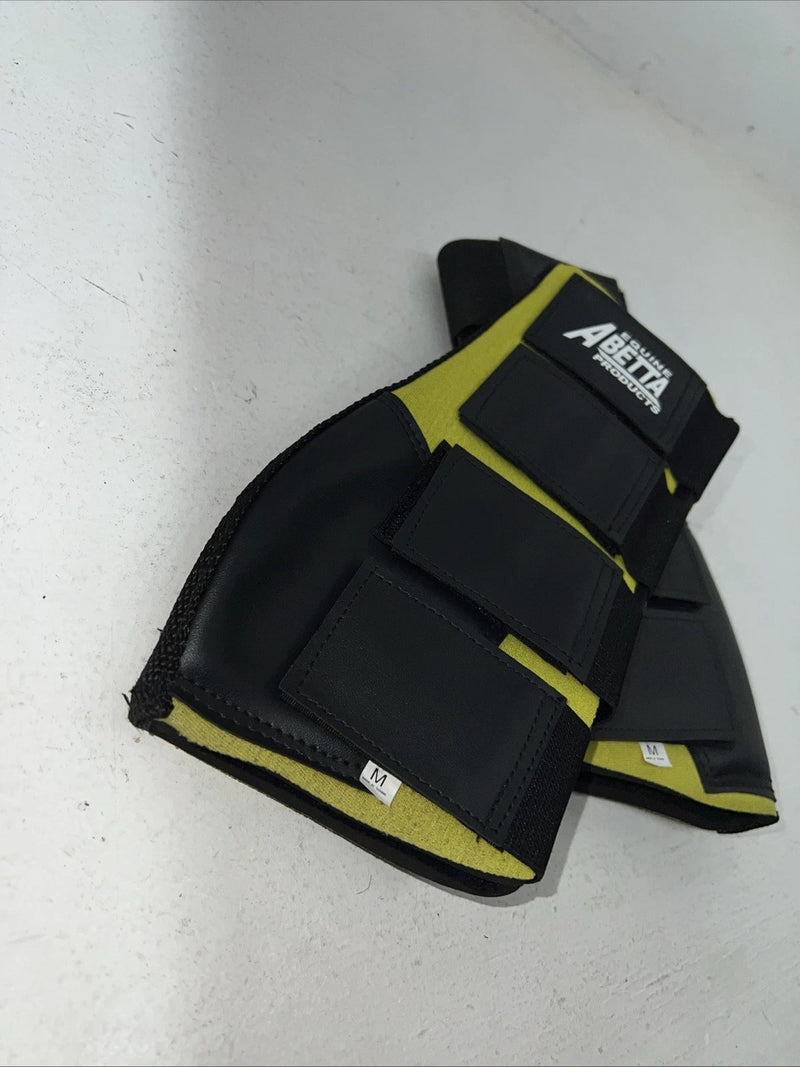 New Green ABetta Front Tendon Splint Boots Medium HH-29