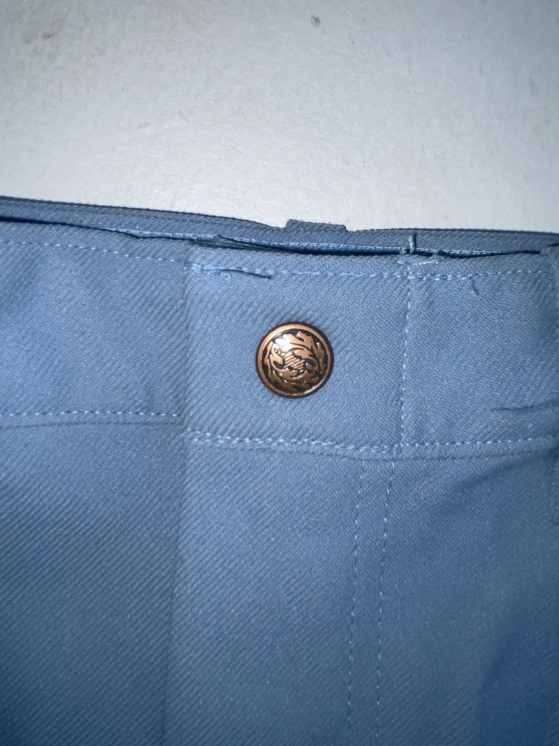 New Vintage Blue Dickson Jenkins Polyester Pants #5519 OO-65