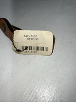 New Circle Y One Ear Leather Metal Plate Headstall #287-7107 U-37