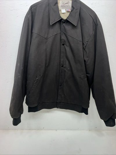 New Men’s Black Boone Industries Large Coat WW-51