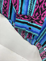 New Women’s Country Charmers Multicolor Long Sleeve Pearl Snap XL II-51
