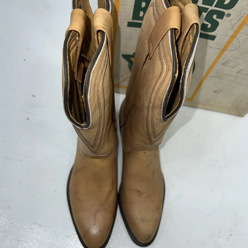 New Women’s Brown Texas Brand Cowboy Boots. 4844 5.5 5 1/2. 20-13