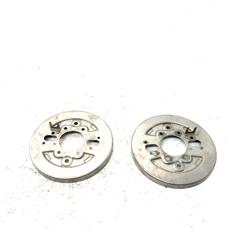 03 Honda Foreman Rubicon 500 OEM Front Brake Bkng Plate Set 45110-HGN5-671 AH93