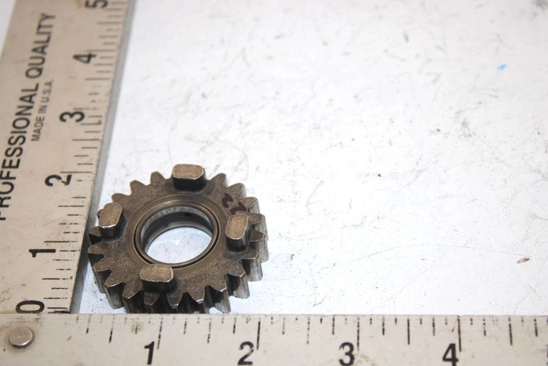 86 Honda Trx200 Sx A  Oem 4th Mainshaft Gear 22T 23461-HF1-910 AH27