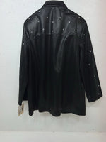New Women’s Black 1849 Authentic Ranchwear Long Sleeve Show Jacket XL UU-59