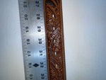 New Brown Genuine Leather Circle Y Tooled 30” Belt #9290 Z-94