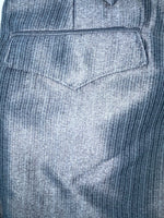 New Vintage Gray Circle S Polyester Pants #CP5091 XX-79