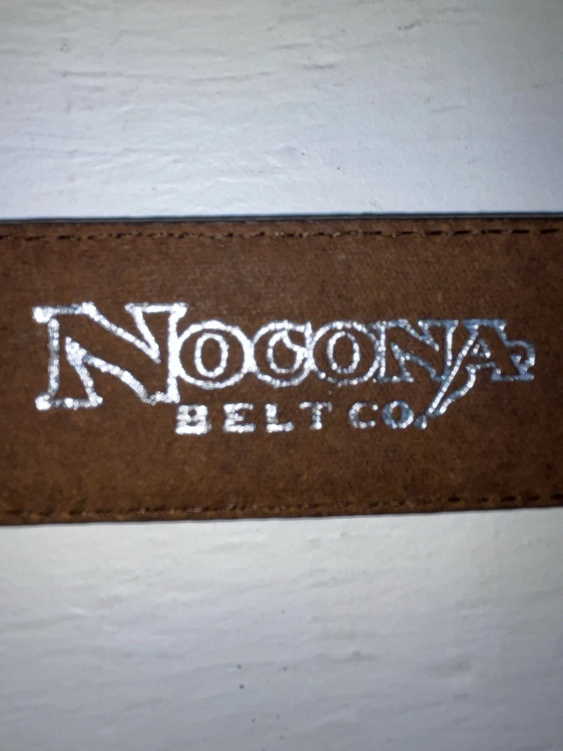 New Brown Genuine Leather Nocona 28” Belt #0713544 Z-159