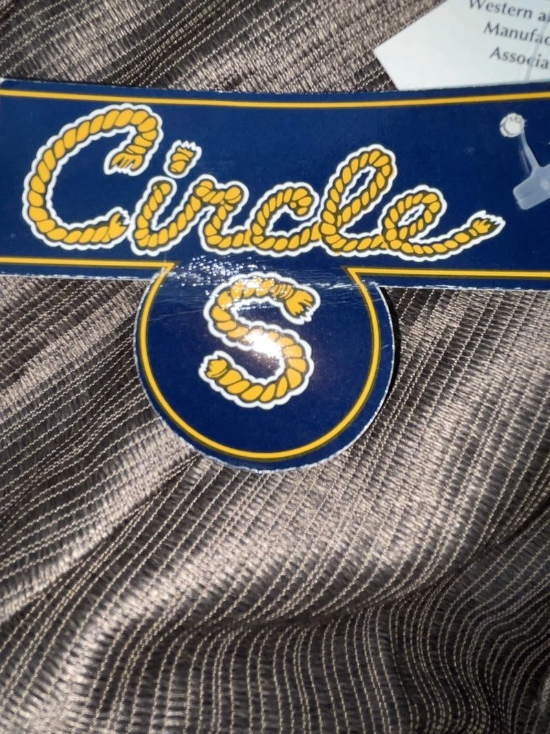 New Vintage Brown Circle S Polyester Pants #CP5791 SS-7