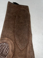 New Brown Ovation Synthetic XS Half Chaps #13237 H-510 