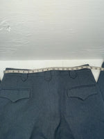 New Vintage Blue Circle S Polyester Pants NN-170