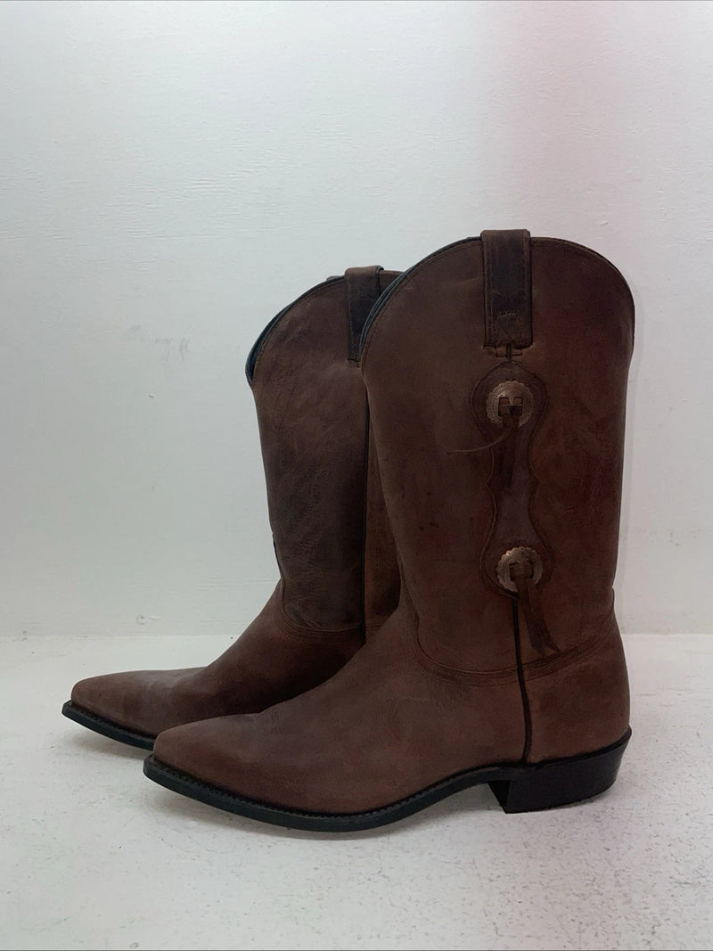 New Men’s Brown Capezio Cowboy Boots. M C 611 9.5 9 1/2 D. 5-54