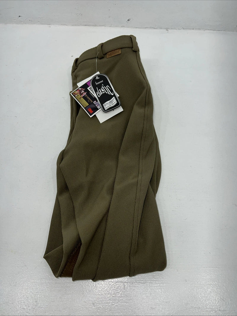New Women’s Brown Tuff rider English Breeches. 26 R D-53