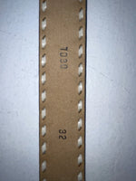 New Blue Genuine Leather Weaved 32” Belt #7030 Z-46