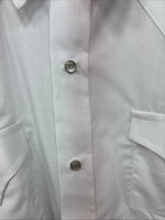 New Boys Champion Western White Long Sleeve Pearl Snap 16 DD-88